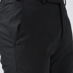 raymond Men Slim Fit Structure Pattern Poly Viscose Blend Flat Front Formal Trouser image 5