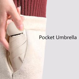 alexvyan Mini Umbrella with Case for Men & Women (Manual Open) Compact Travelling Umbrella, Polyester & UV Protection Fabric for Summer/Anti-Slip Handle- Use in Rain & Summer- 6 Frame image 4