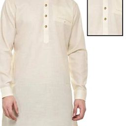 tripin Brass Kurta Buttons Combo with Multi Color and Golden Ball with Chain (Multi Color) image 3