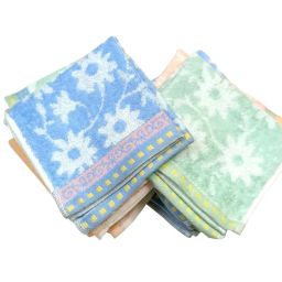 chacko Cotton Small Size Women's Handkerchief/Rumal/Hankey Extra Soft and Super Absorbent Face Towels for Girls | Confortable & Light-weight,Hankies-Set of 4 (25x25 inch, Multicolor) image 2