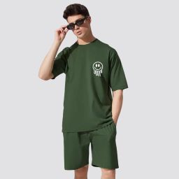 upclothing Printed TrackSuit Set (Top and bottom Set) Co-ord Set CO-0LL image 1