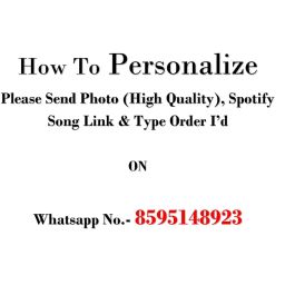 bnc gifts Omkumar Gifts Customised Spotify Keychain With Spotify Song Code And Your Image(2X3 Inch) - Alloy Steel, Brown image 4