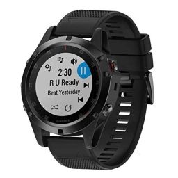 Watch Band Fenix 5 22mm Width Compatible with Fenix 5/Fenix 5 Plus/Fenix 6/Fenix 6 Pro/Forerunner 935/Forerunner 945/Instinct Tide/Instinct Tactical image 1