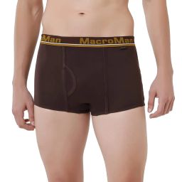 macroman Solid Mini Trunk for Men | 100% Cotton Fabric | Outer Elastic | Pack of 5 image 3