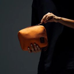 DailyObjects Polyester Monkey Shoulder X Do Vault Tech Organizer - Medium, Casual, Orange image 2