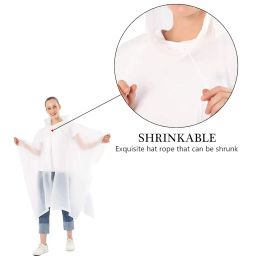 optifit Reusable EVA Raincoats with Hood Unisex Rain Ponchos Hooded Raincoat image 3