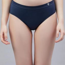 c9 airwear Seamless Underwear for Women - Pack of 3 (Mid Rise) with Comfortable Tag Free Daily Use image 3