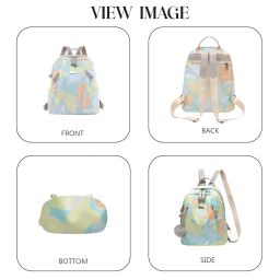 syga Women's Fashionable Backpack with Soft Structure, Zipper Closure, and Multiple Pockets for Daily Use image 5