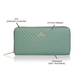 lavie Chevron Women's zip Around Wallet image 2