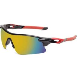 UV Protected Sports Sunglasses for Women Men Multicolored Outdoor Sports Cricket, Cycling, Riding, Running, Baseball, Fishing Glasses Goggle image 4