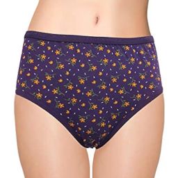 lady care Panties , Under WEAR , for Women's , Thin Elastic , 3PC Combo Pack , Multi Colour Print , Size M , L , XL , 2XL , 3XL , 4XL , 5XL image 3