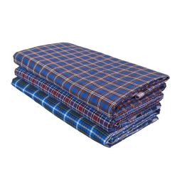 KNSS Men's Cotton Lungis for Men 2 Meter (Set of 2 Multi Colour) Checks Colours image 2