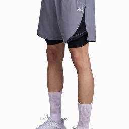 fuaark 2 in 1 Compression Shorts for Men for Gym, Sports, Running & Cycling Activities with Pocket image 2