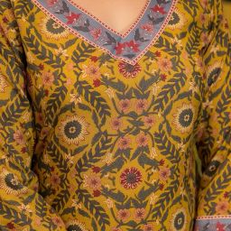 klosia Women's Viscose Printed Kurta Pant With Dupatta Set image 2