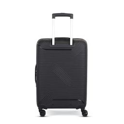 Kamiliant by American Tourister Nexus with Combination Lock & 8 Wheel 2Pc Set (Small +Medium) & Internal Organiser, Hard PP Suitcase for Travel/Trolley Bag with Double Wheel- Black image 2