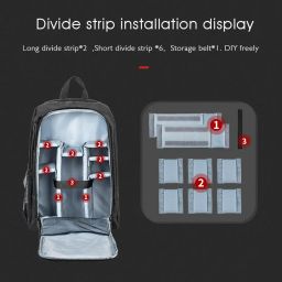 yantralay Multipurpose DSLR & Drone Backpack – Multipurpose Camera Bag Compatible for DJ I Drones & DSLR Camera. image 4