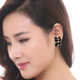 youbella earrings for women Jewellery Crystal Stud Earrings Combo Tops for Girls and Women image 4