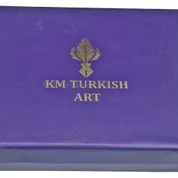 km turkish art KM Genuine Leather Full Zyper Wallet for Men, Original Wallet with RFID Blocking Technology, Bifold Purse with Coin Plus Card (Signature Green) image 3