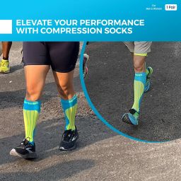 Sorgen Sports Compression Socks | 20-30 mm Hg | Running, Cycling, Marathon, Athletics & Indoor Training | Reduce Leg Cramps | Improve Performance & Support Recovery | Comfortable & Durable image 4