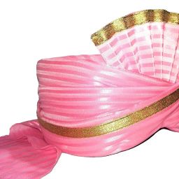 king of decorators Pagri for Men & Women - Unisex (Free Size) One Size fits all - Traditional Pink - … image 3