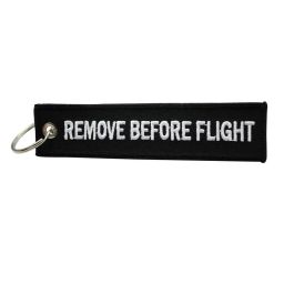 meera enterprises Remove Before Flight Keychain (Black) image 3