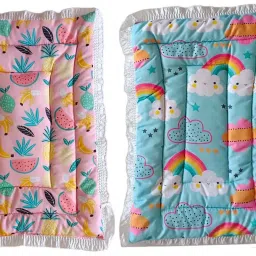 New Born Baby Bed Mattress |Godari | Sleeping Mattress Unique Design set of 2-image-94