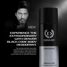 denver Original Black.code and Victor Deodorant Body Spray-For Men image 2