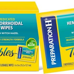 Hemorrhoidal with Witch Hazel Wipes, Totables Irritation Relief, 10 Wipes-13