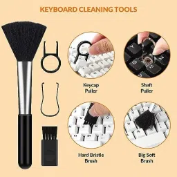 RHONNIUM 18 in 1 Mini Computer Keyboard Cleaner for Computers, Laptops, Mobiles image 5