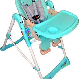Feeding Chair with Adjustable Ht.,Recline&Footrest,Booster Seat,Tray&Safety Belt-image-22