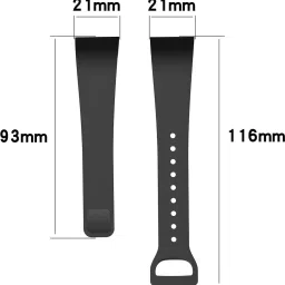 SwapME Silicone Band Strap Belt for Redmi Watch Band and Mi Band 4C Smart Band Strap image 4