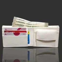 Men Casual, Trendy, Travel White Artificial Leather Wallet-image-20