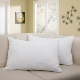 Microfibre Solid Sleeping Pillow Pack of 2-18