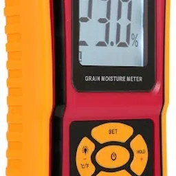 kerro Digital Grain Moisture Meter GM-640 with Measuring Probe & Digital Display GM640 Digital Grain Moisture Meter With Probe LCD Hygrometer Humidity Tester Pin-Type Digital Moisture Measurer image 2