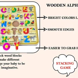 shalafi Jigsaw Puzzle Game Reading Kids Books Alphabet Educational Board Learning Toys image 3