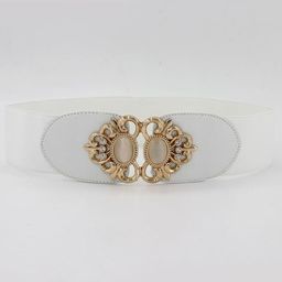 syga Women White Genuine Leather Belt-picture-34