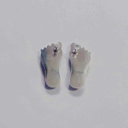 Paduka (3.5gm) Pure Silver Decorative Showpiece-2.54 cm-image-33