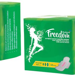 modicare Freedom (exteme comfort sanitary napkins) Pack of 2x15 pads Sanitary Pad-picture-2