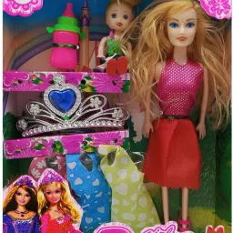 Elegant fashion doll with a complete and graceful ensemble-14