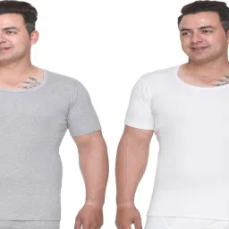 Warm-zone Half Sleeve Thermal Top Men Top Thermal-image-36