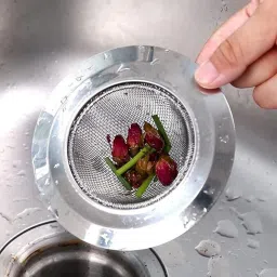 Kitchen Sink, Basin Stainless Steel Push Down Strainer-image-36
