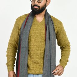 Life and style Striped Men Muffler-image-99