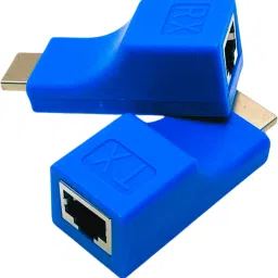Octec HDMI Extender over CAT-5e/6, 4K/2K 1080p up to 30m Set-top Box for Projector PS4 2 Ports 1000 Mbps Network Switch-56
