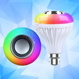 YAROH Blub Speaker W32 Smart LED Music Bulb with Bluetooth Control Smart Bulb-image-98
