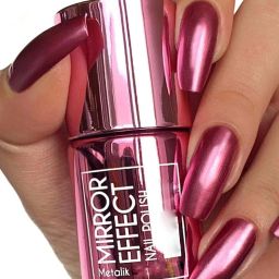 Metallic Mirror Effect Nail Polish Pink Pink-image-31