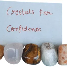 Tumble Set For Confidence Polished Asymmetrical Crystal Pebbles-image-82