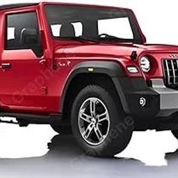 Mahindra Thar Die Cast Metal Toy Car 1:32 SUV with Light, Music, Pull Back-image-25