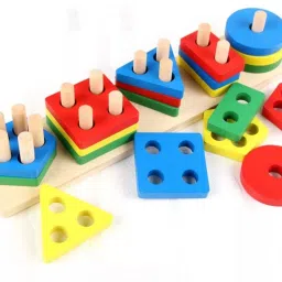 univocean Five Column Blocks Educational & Learning Toys image 2