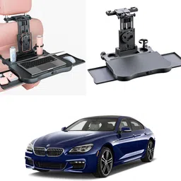 oshotto (FT-10) Car Backseat Laptop Food Tray Desk & Storage Drawers For BMW 6 Series Cup Holder Tray Table-picture-10