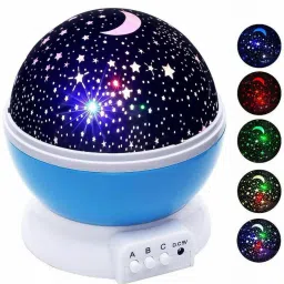 360° Rotating Star & Moon Projector Lamp for Night Light | Multicolor Night Lamp-14